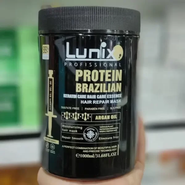 ماسک مو پروتئین کراتین لونیکس برزیلی ۱۰۰۰ میلی لیتر
